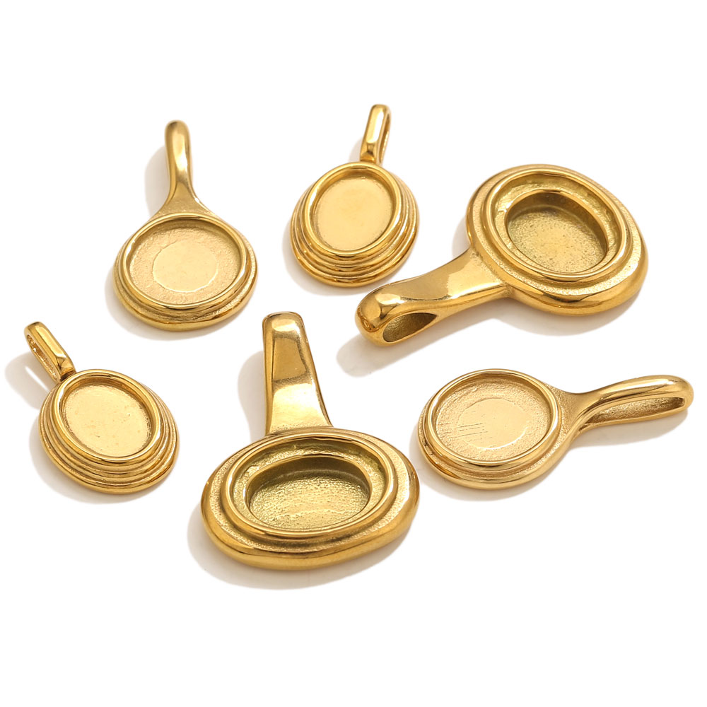 Jewelry Making Tray - 5pcs Stainless Steel Round Oval Trays