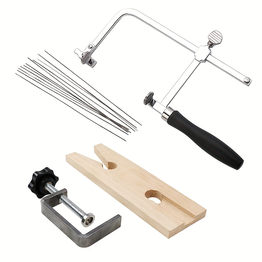 Jewelry Making Desk - Adjustable Jewelry Saw Frame with V-Groove