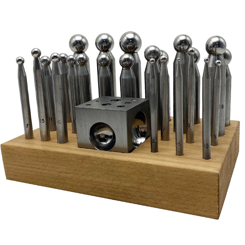 Jewelry Making Table - 25PCS High Quality Steel Dapping Punch
