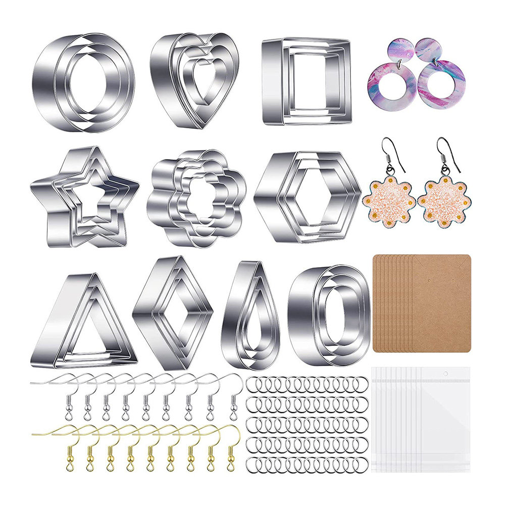 Jewelry Making Tools - 1Set Stainless Steel Polymer Clay Cutter