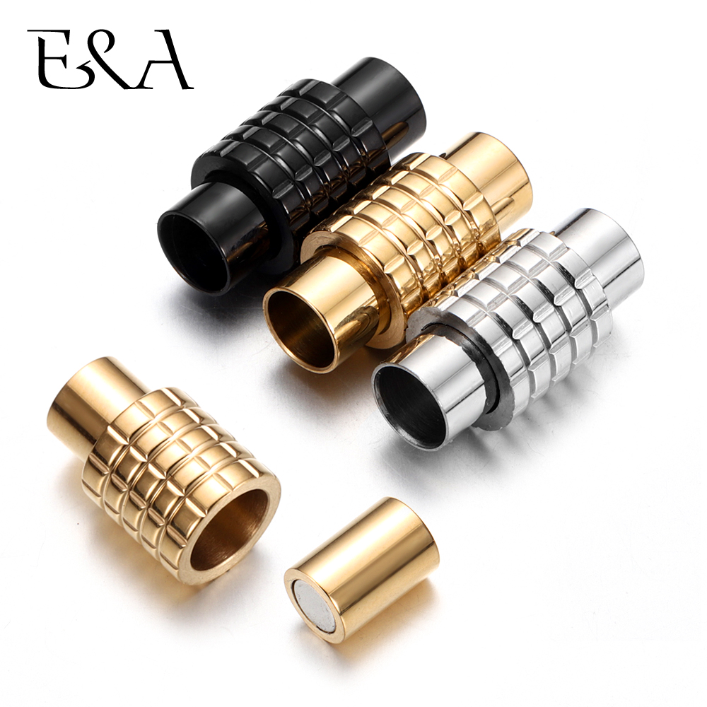 Jewelry Making Material - Stainless Steel Magnetic Clasps 6mm Hole