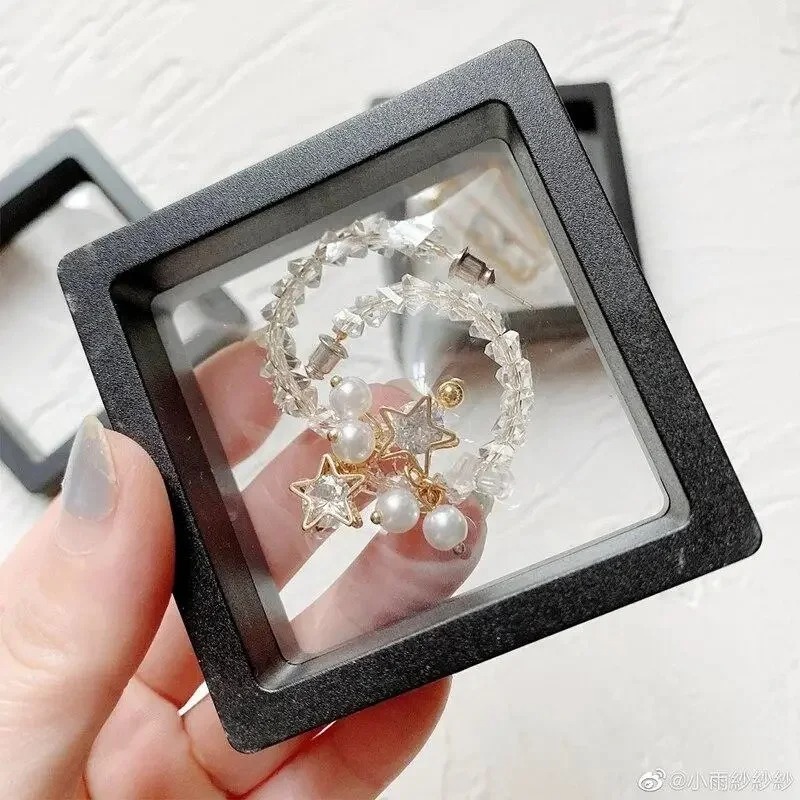 Jewelry Making Tray - 20Pcs Clearview 3D Floating Display Cases