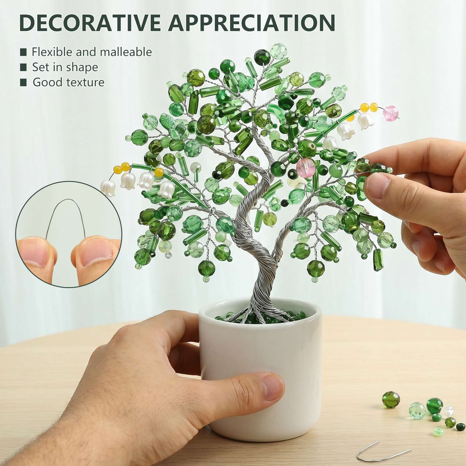 Beaded Plant Kit with Artifici - Jewelry Making Videos 评论和价格
