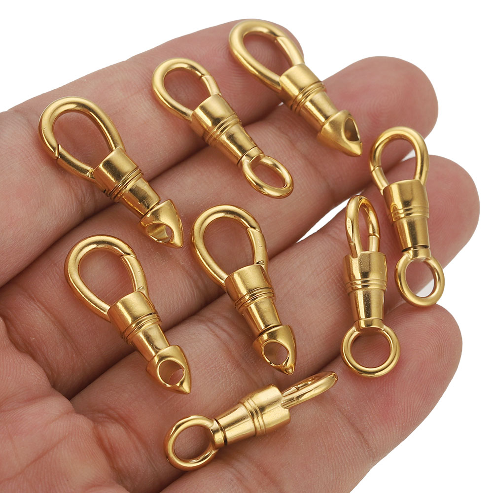 2pcs/lot Stainless Steel Bag K - Jewelry Making Material 评论和价格