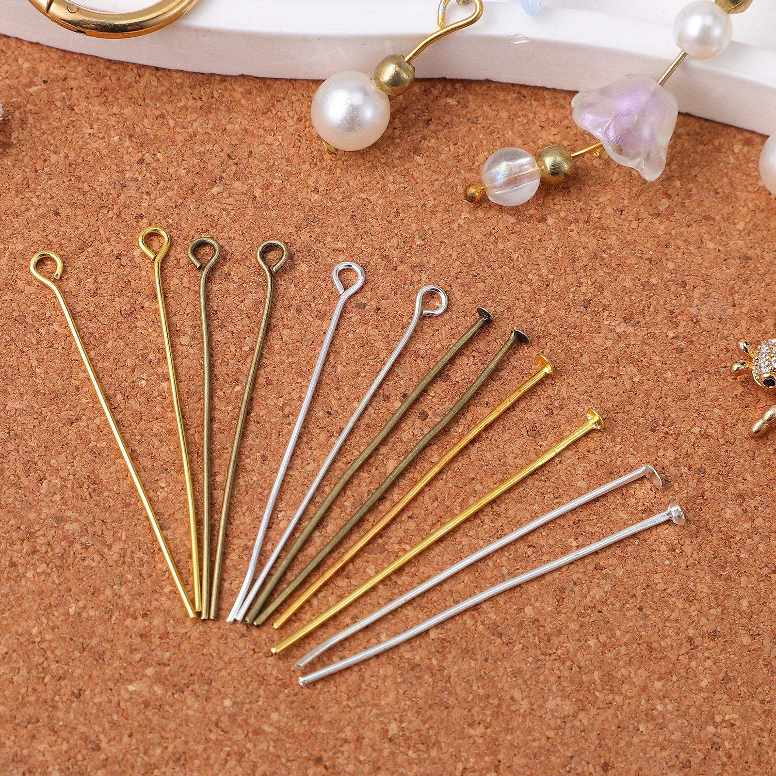 1Set Jewelry Making Eye Pins F - Jewelry Making Tools 评论和价格