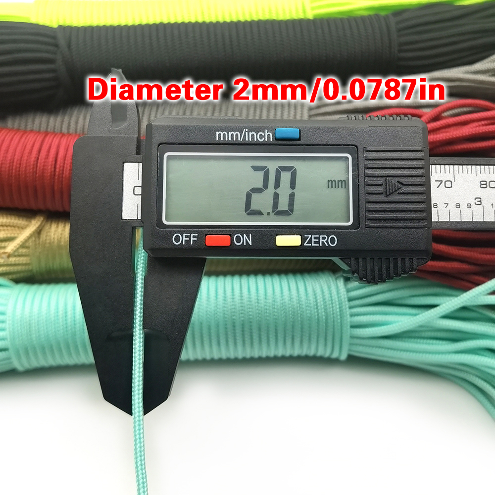 Dia.2Mm Paracord, 31M/15M/8Met - Jewelry Making Table 评论和价格