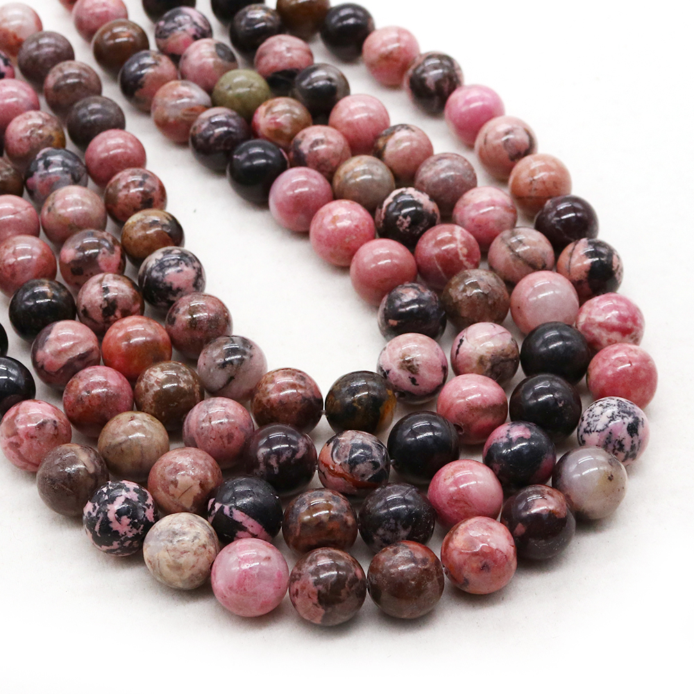 4-12mm Chinese Rhodolite Beads - Jewelry Making Ideas With Beads 评论和价格