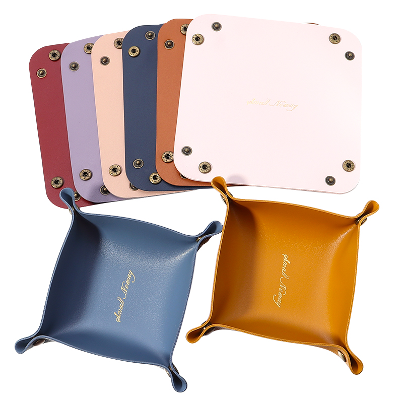 1pc PU Leather Storage Box Col - Jewelry Making Desk 评论和价格