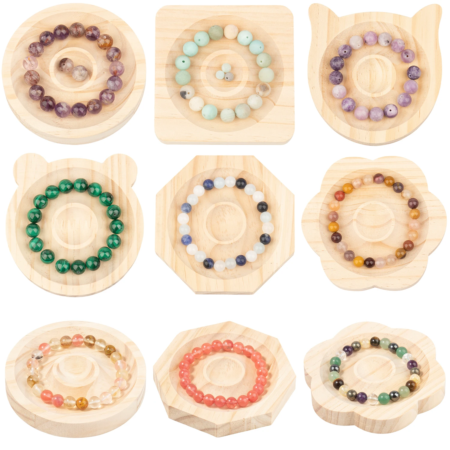 Wooden Beading Design Board Ba - Jewelry Making Table 评论和价格