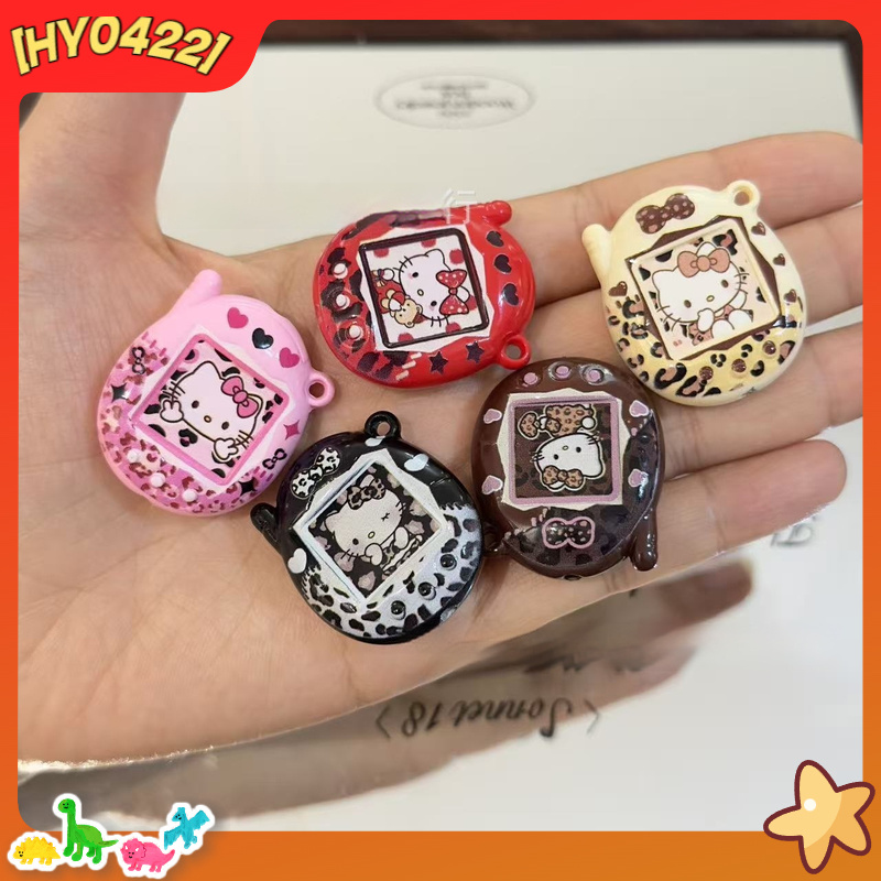 Acrylic Cute Kt Cat Leopard Pr - Jewelry Making With Beads 评论和价格