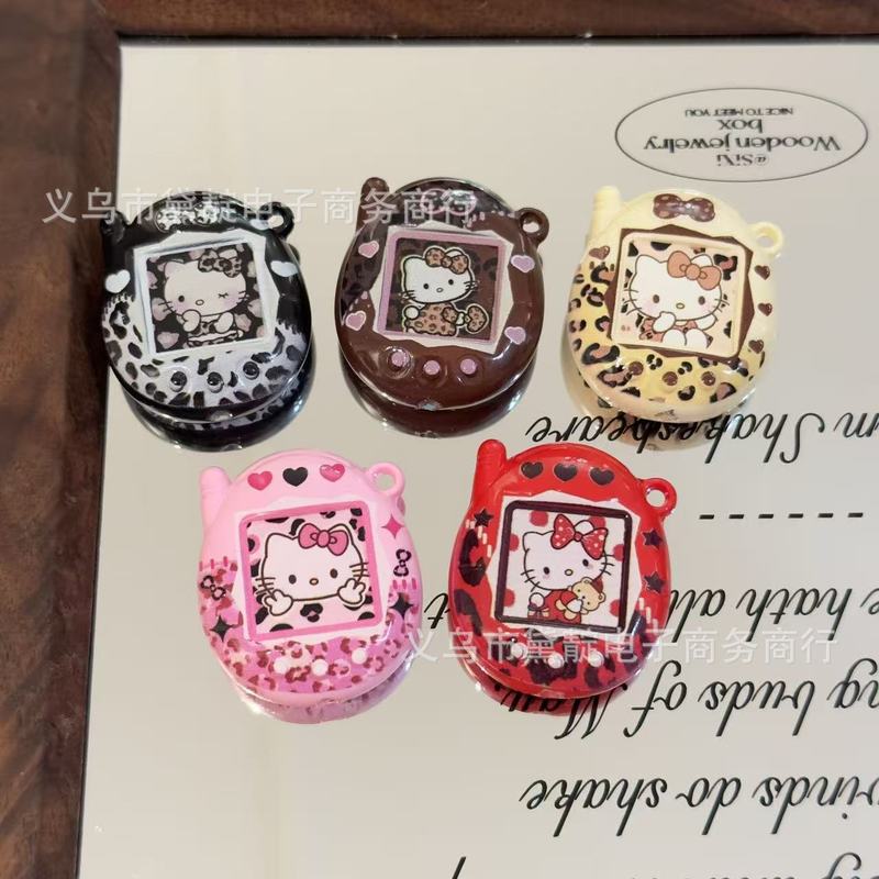 Acrylic Cute Kt Cat Leopard Pr - Jewelry Making With Beads 评论和价格