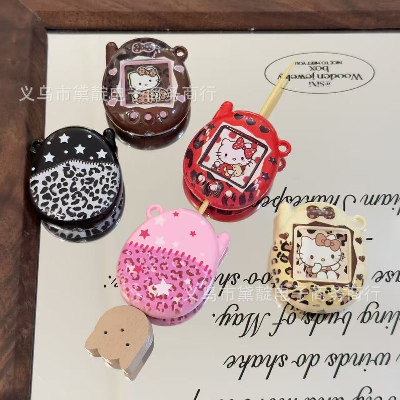 Acrylic Cute Kt Cat Leopard Pr - Jewelry Making With Beads 评论和价格