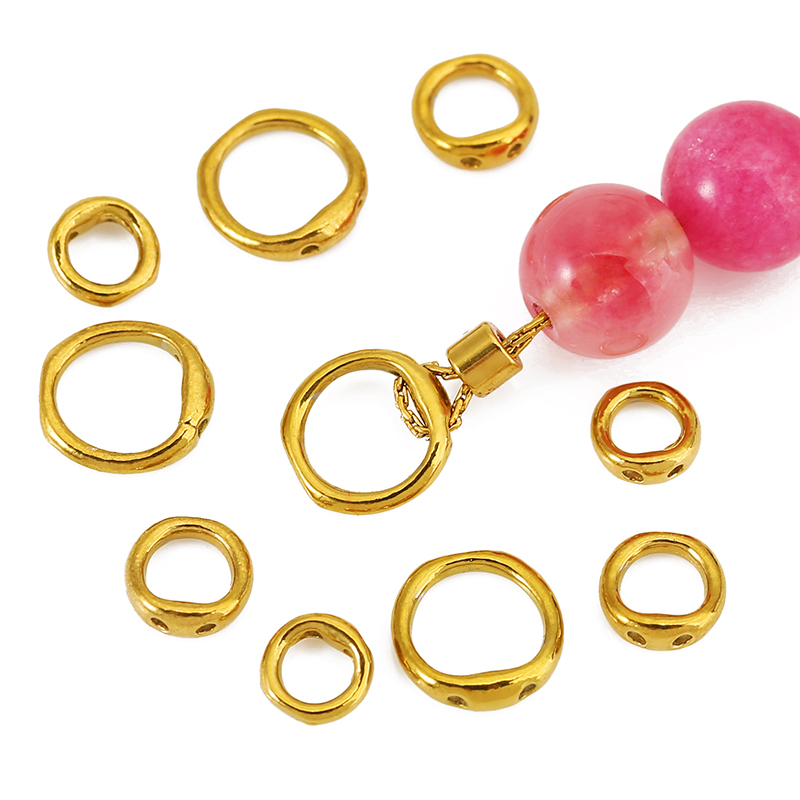 30pcs 5/6/8mm Stainless Steel  - Jewelry Making With Beads 评论和价格