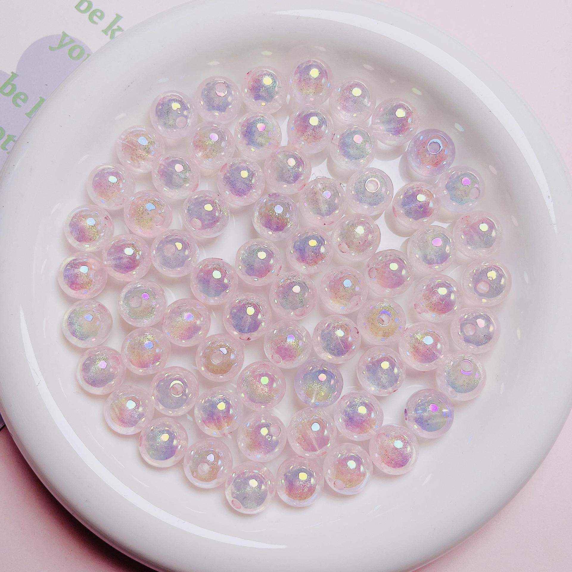 10Pcs High Quality Transparent - Jewelry Making Ideas With Beads 评论和价格