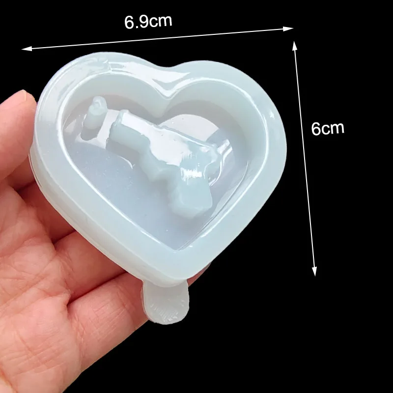 DIY Heart Series Shaker Mold R - Jewelry Making Desk 评论和价格