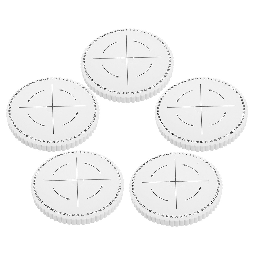 5Pcs Kumihimo Braiding Plate R - Jewelry Making Tools 评论和价格