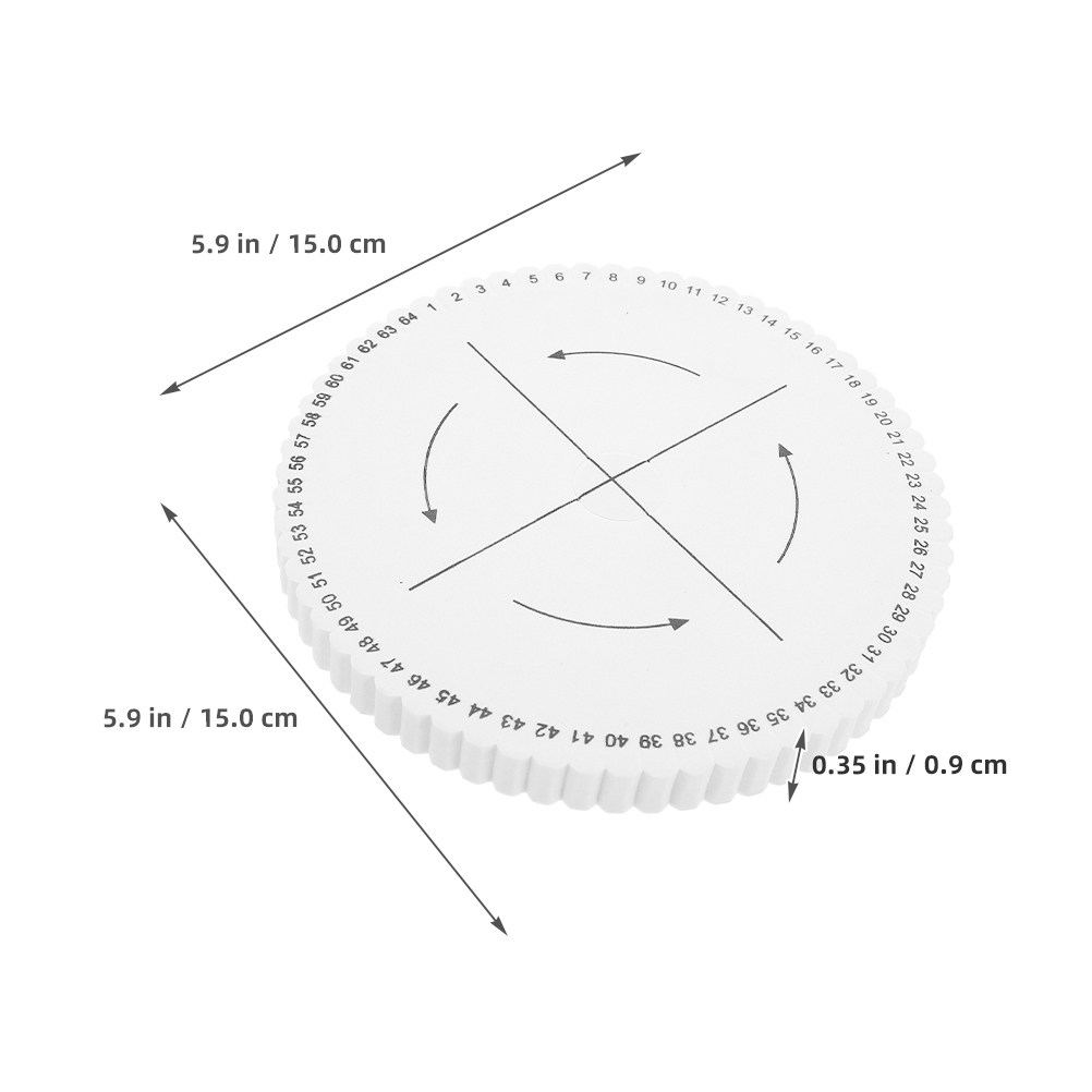 5Pcs Kumihimo Braiding Plate R - Jewelry Making Tools 评论和价格