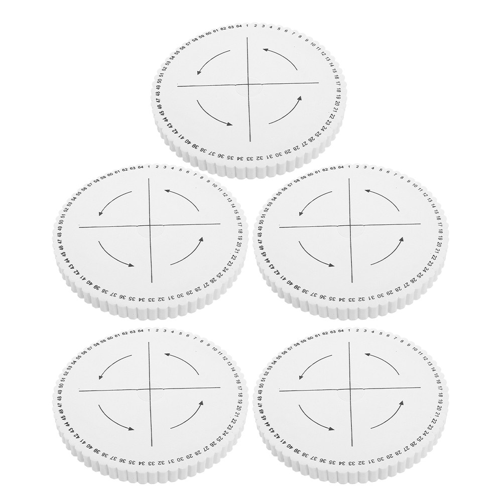 5Pcs Kumihimo Braiding Plate R - Jewelry Making Tools 评论和价格