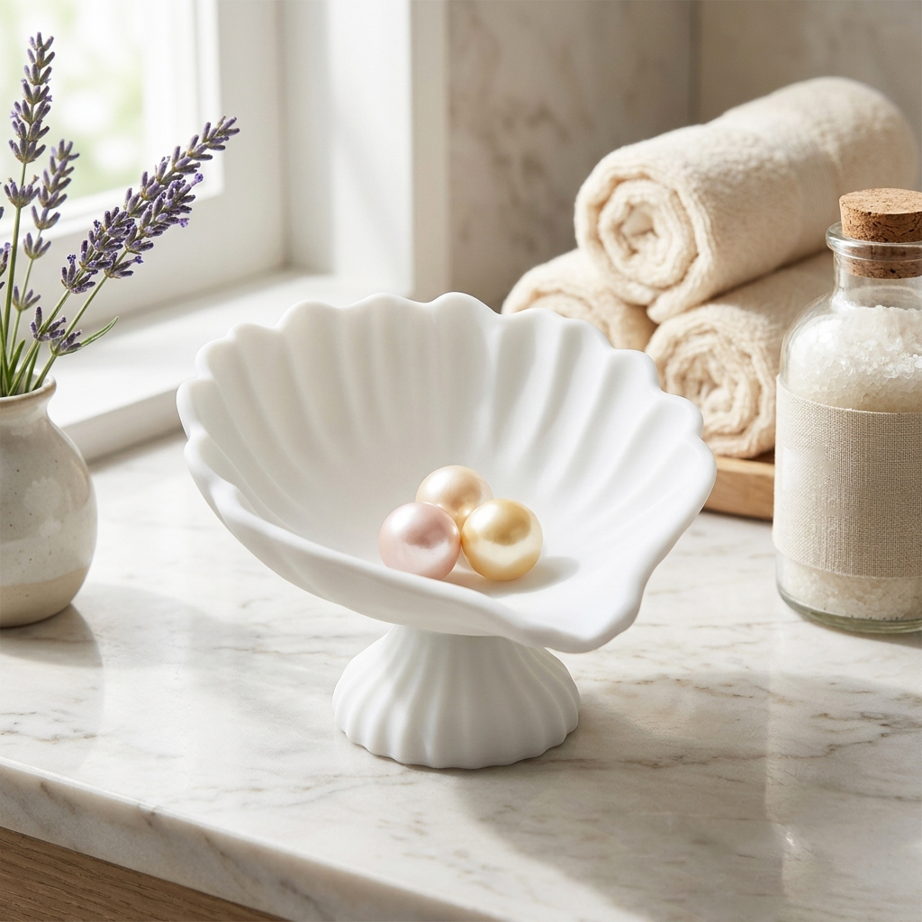 Seashell Jewelry Dish Trinket  - Jewelry Making Tray 评论和价格