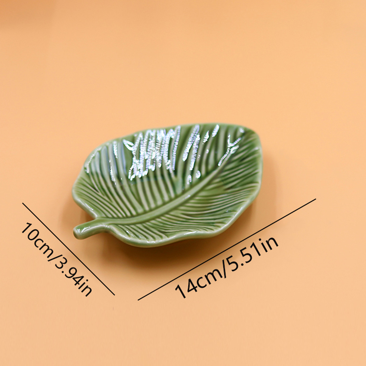 1Pcs Leaf-Shaped Jewelry Organ - Jewelry Making Tray 评论和价格