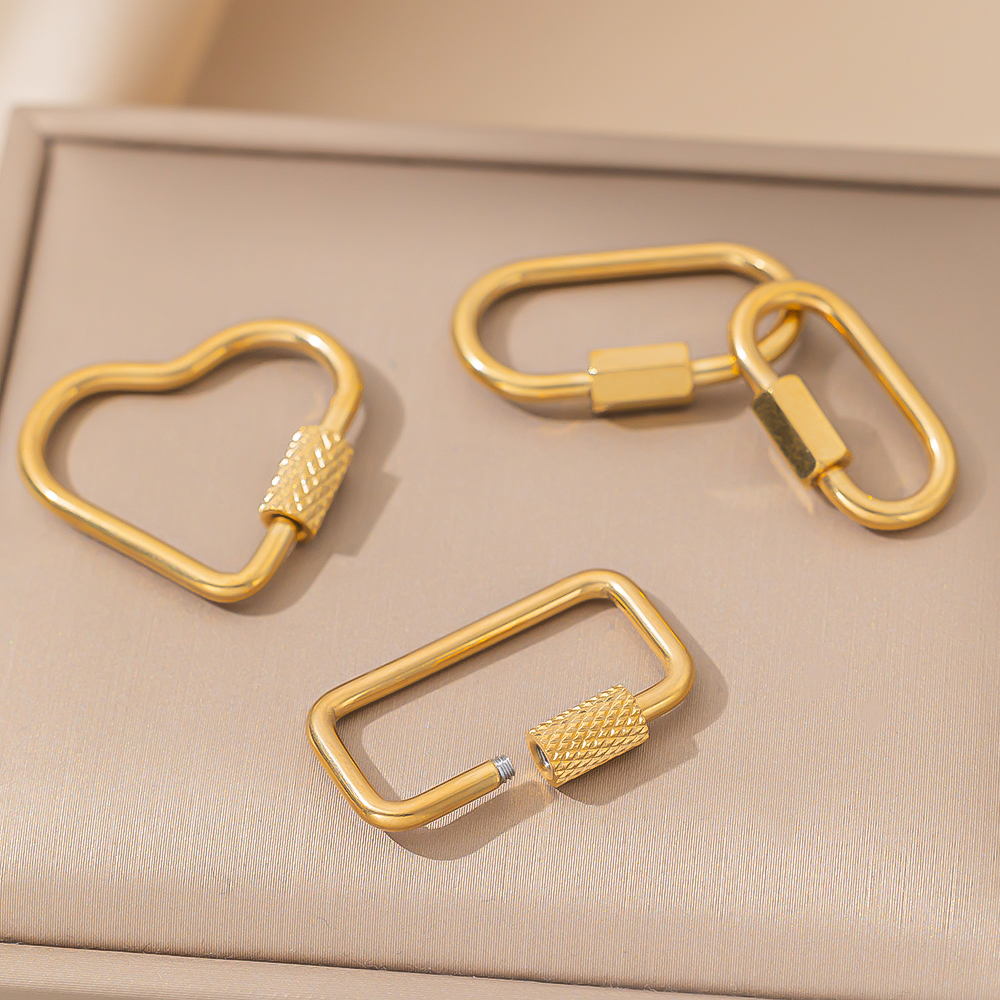 5pcs Stainless Steel Small Ova - Jewelry Making Charms 评论和价格