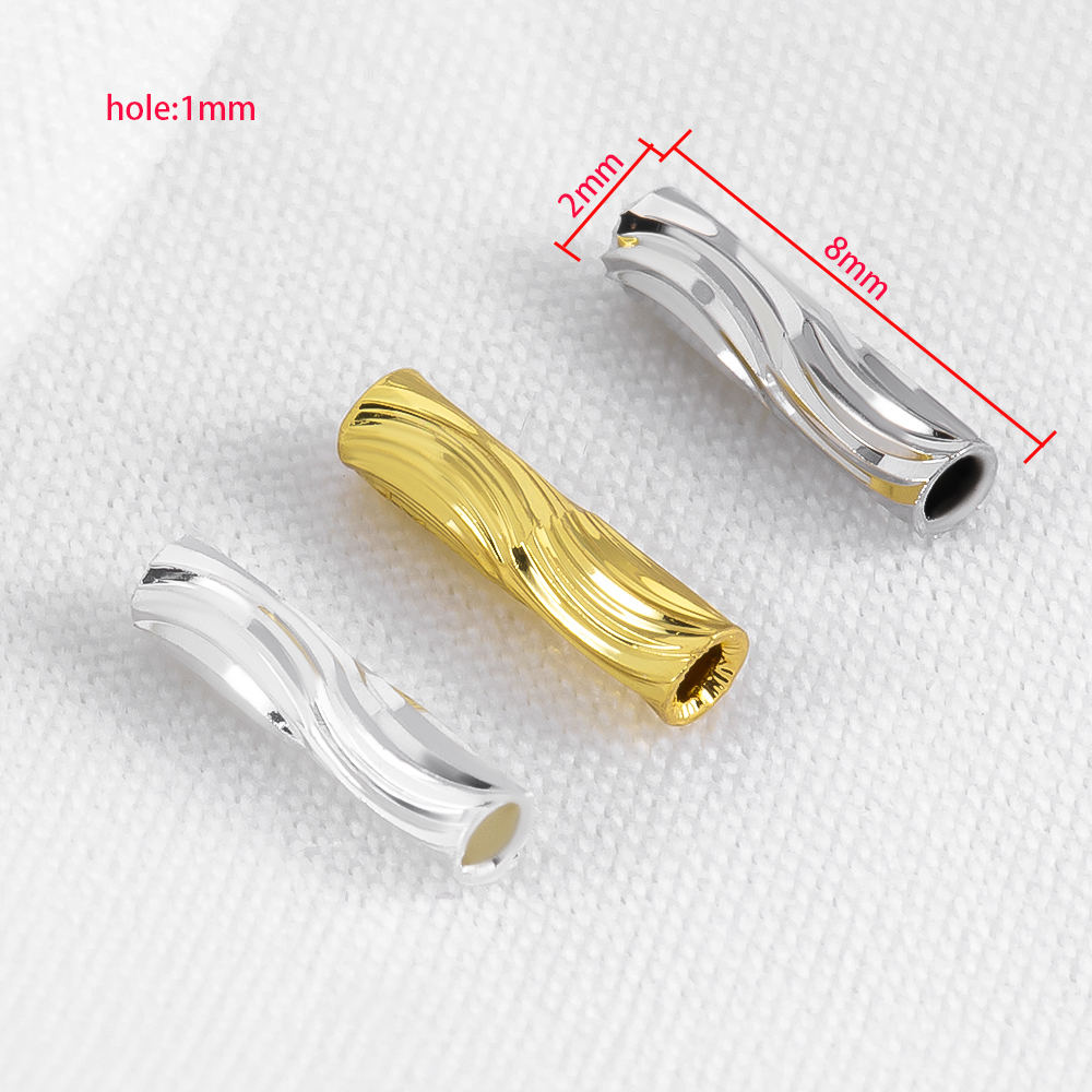 10pcs 50pcs 8mm S-shaped Threa - Jewelry Making Thread 评论和价格