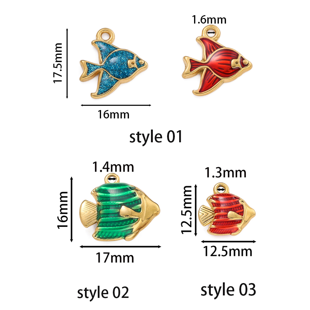 2Piece/Pack Stainless Steel Sm - Jewelry Making Charms 评论和价格