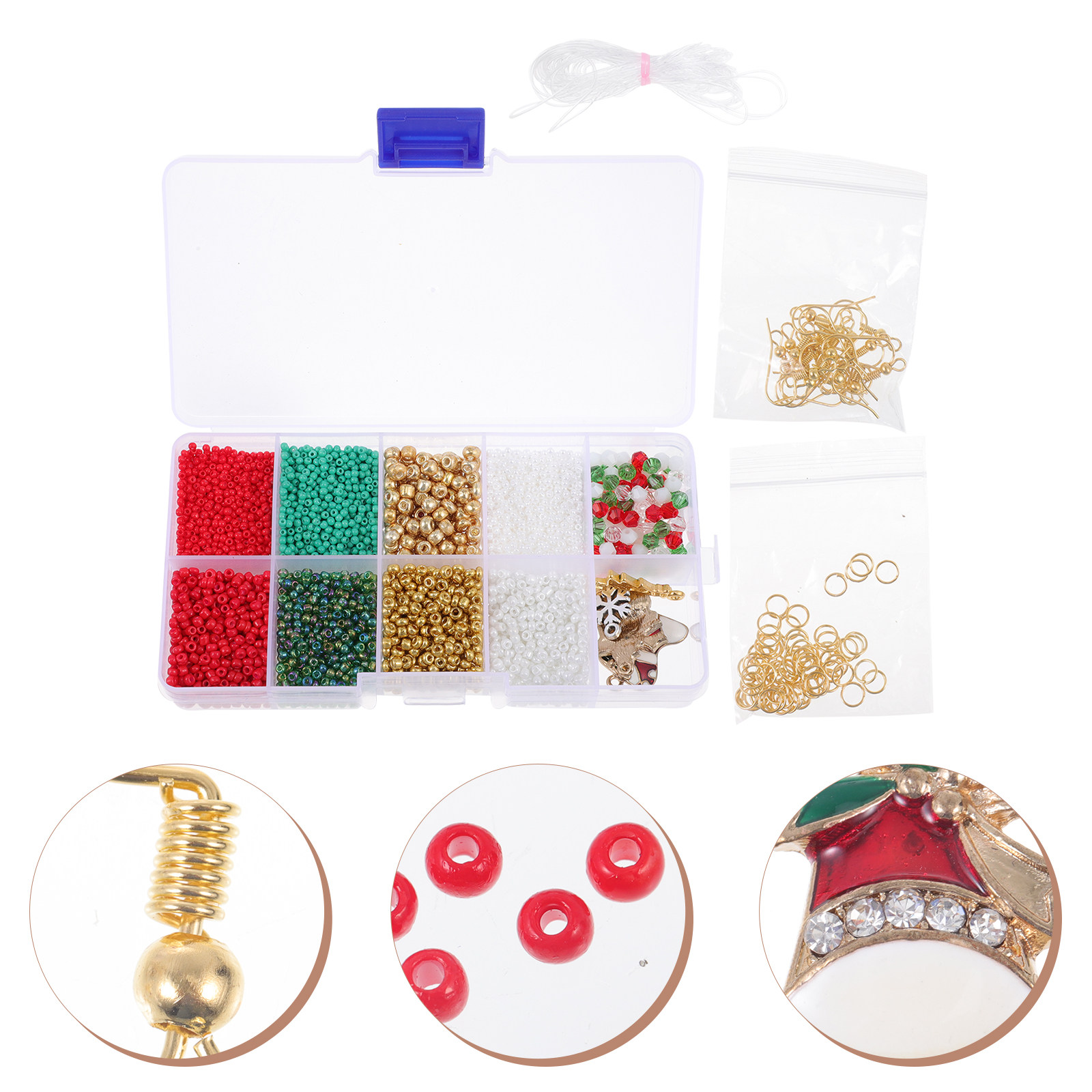 1Set Premium Beads Charm Bell  - Jewelry Making Ideas With Beads 评论和价格