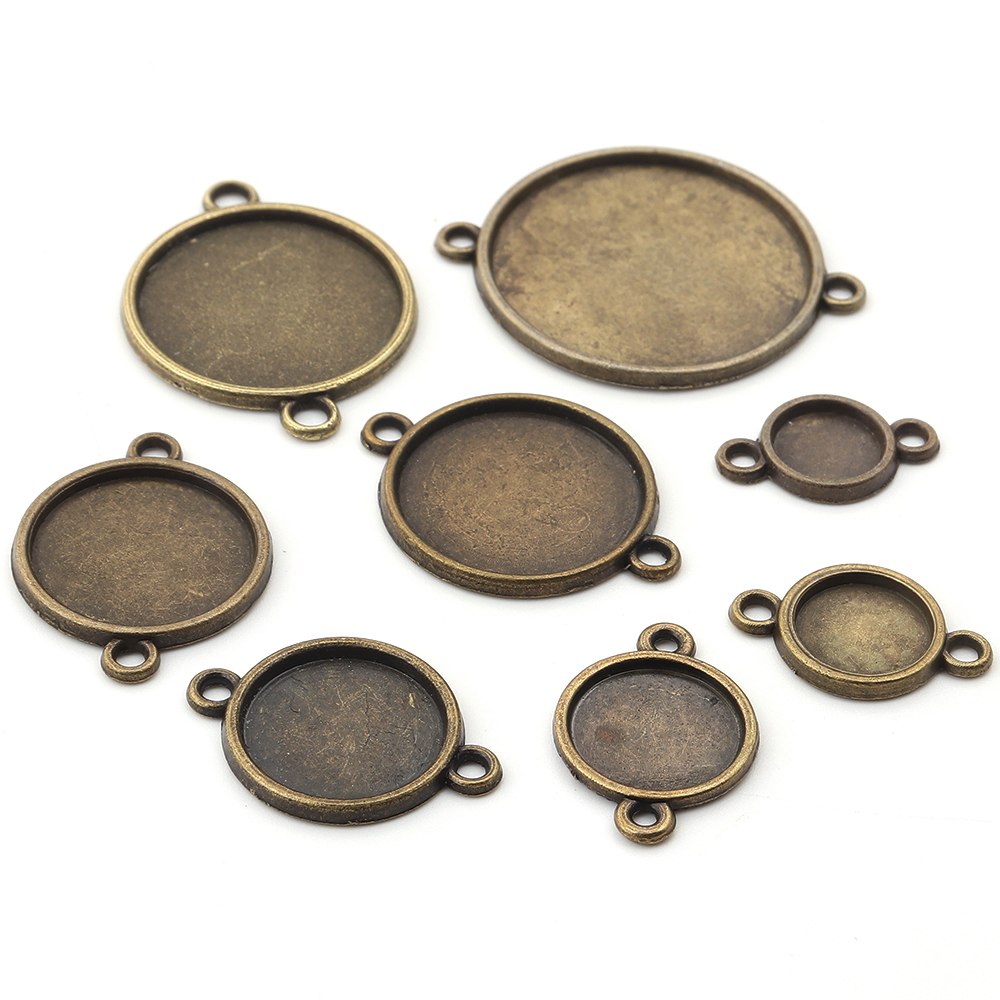10pcs 8/10/12/14/16/18/20/25mm - Jewelry Making Tray 评论和价格