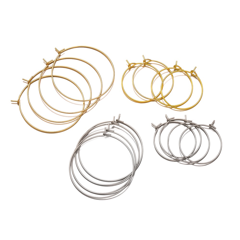 50Pcs 316 Stainless Steel 15 2 - Jewelry Making Gold Wire 评论和价格