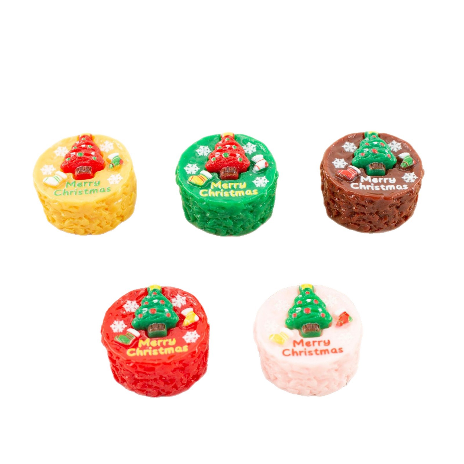 10pcs Resin imitation Christma - Jewelry Making Table 评论和价格