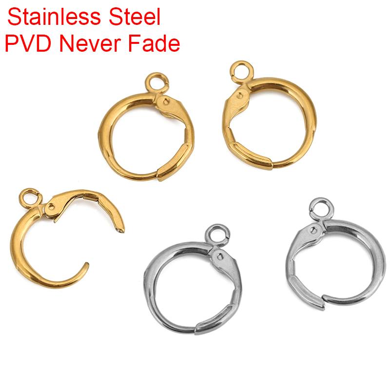 10pcs PVD Never Fade Stainless - Jewelry Making Material 评论和价格