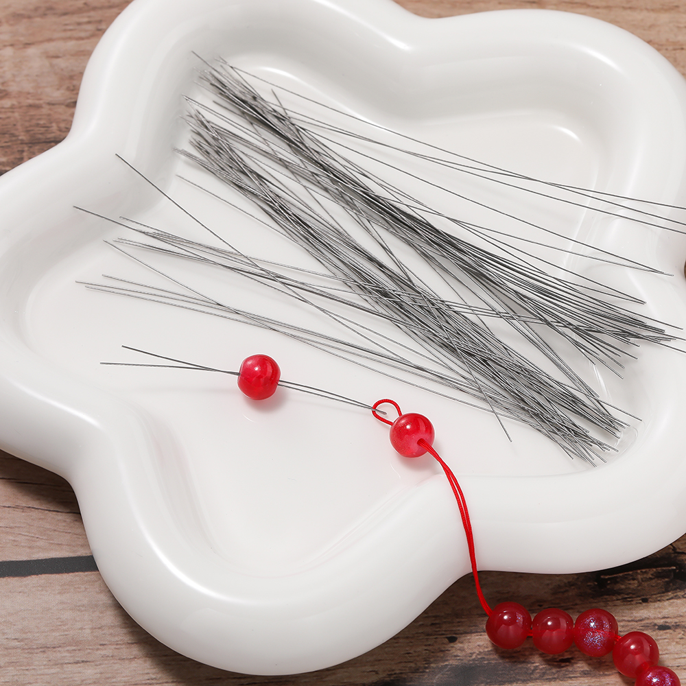 100pcs/lot Stainless Steel Big - Jewelry Making Thread 评论和价格