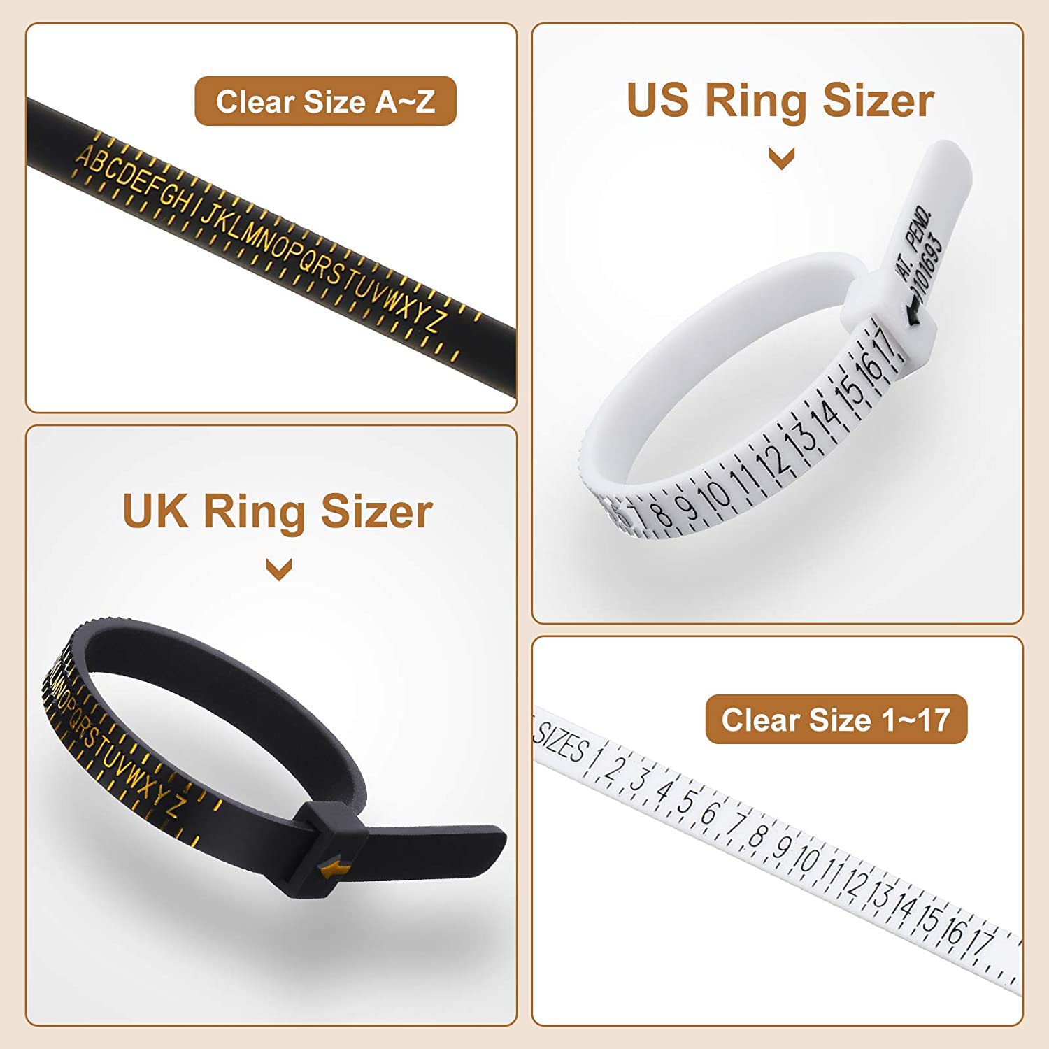 11 Pieces Of US UK Ring Mandre - Jewelry Making Table 评论和价格