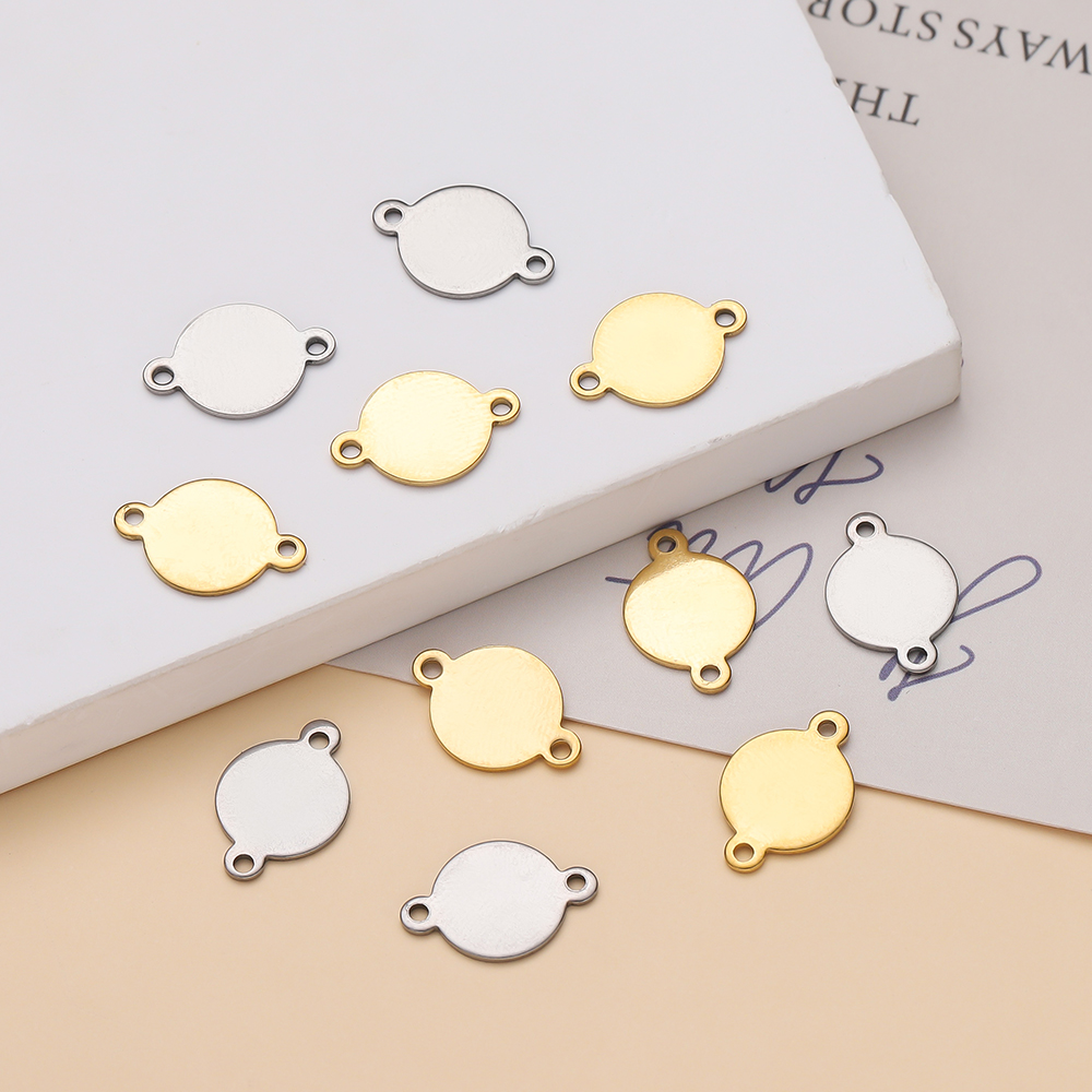 10/20Piece/Pack Stainless Stee - Jewelry Making Charms 评论和价格