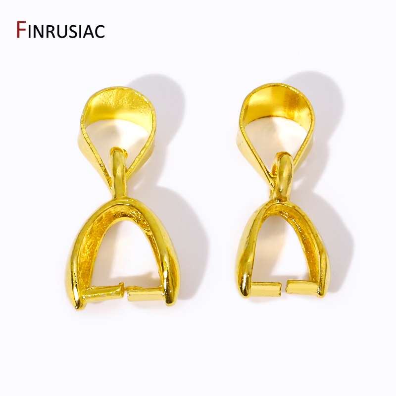 18K Gold Plated Brass Pinch Cl - Jewelry Making Charms 评论和价格