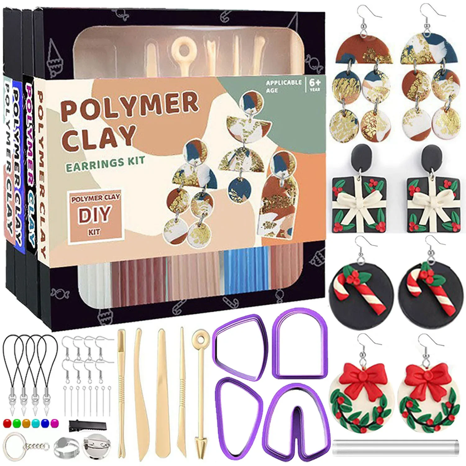 DIY Polymer Clay Jewelry Earri - Jewelry Making For Teens 评论和价格