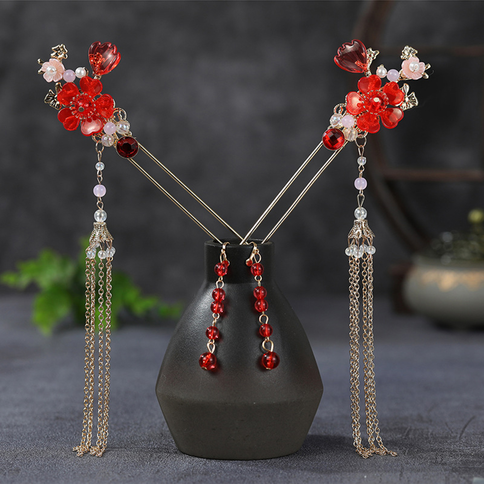 Ancient Wedding Hairpin Sets F - Jewelry Making With Beads 评论和价格