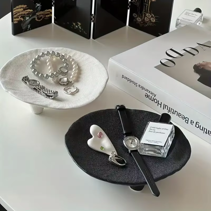 Creative Ceramic Jewelry Tray  - Jewelry Making Desk 评论和价格
