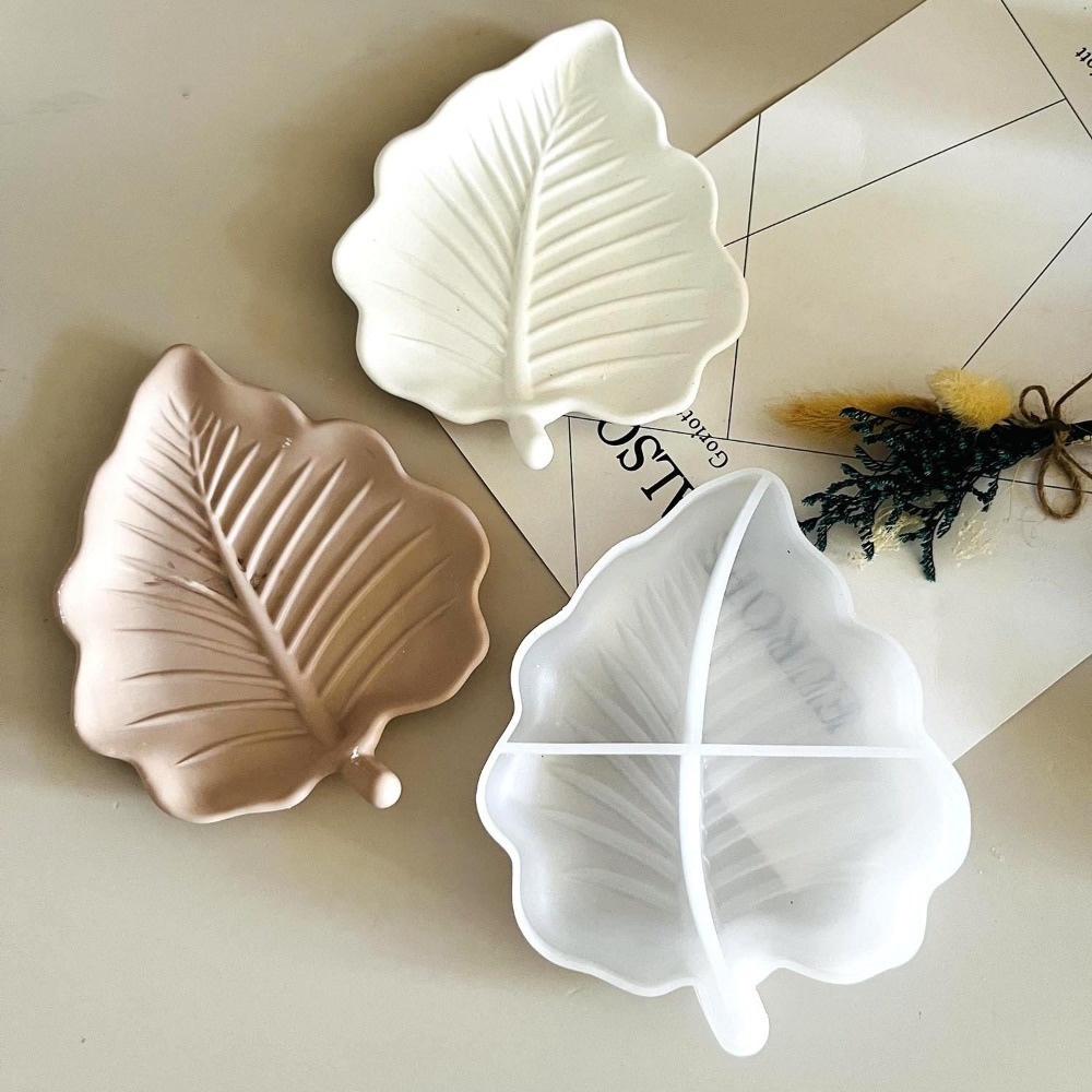 Leaf-shaped tray mold, leaf-sh - Jewelry Making Table 评论和价格