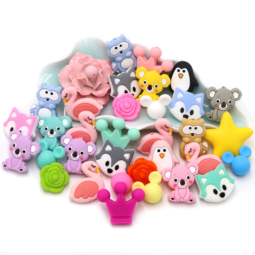 Cute-idea 10Pcs Mini Baby Sili - Jewelry Making Ideas With Beads 评论和价格