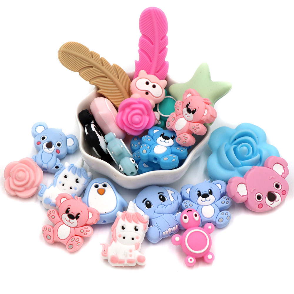 Cute-idea 10Pcs Mini Baby Sili - Jewelry Making Ideas With Beads 评论和价格