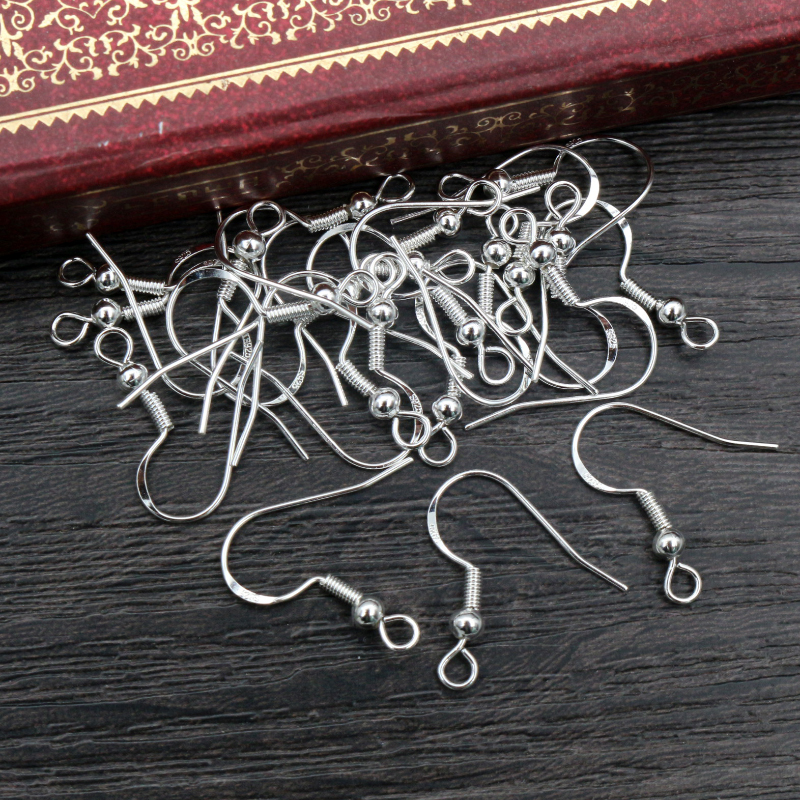 50pcs 16mm 925 Sterling Silver - Jewelry Making Material 评论和价格