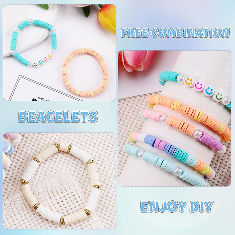 Clay Beads Bracelet Making Kit - Jewelry Making For Teens 评论和价格