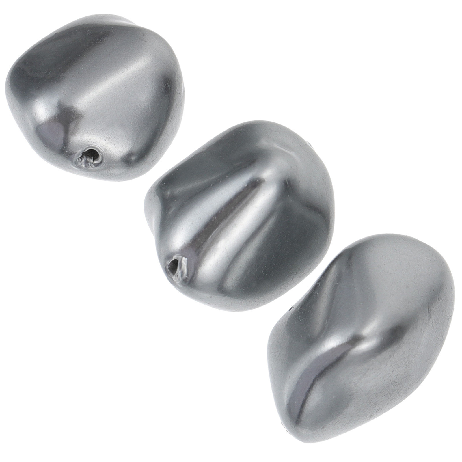 3Pcs Eye Appealing Irregular S - Jewelry Making Ideas With Beads 评论和价格