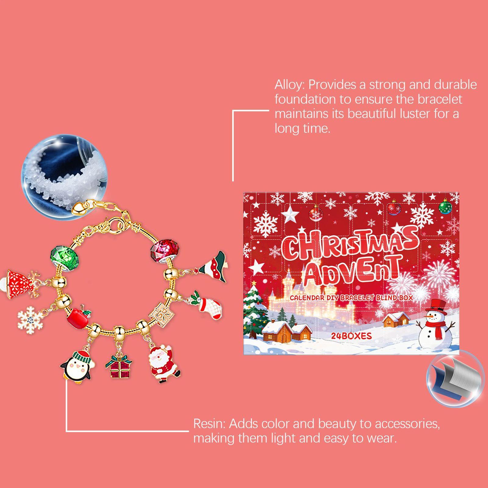 Jewelry Calendar Advent 24-Day - Jewelry Making For Teens 评论和价格