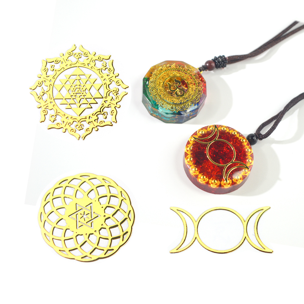 JF068 New Tower Metal Orgonite - Jewelry Making Tools 评论和价格