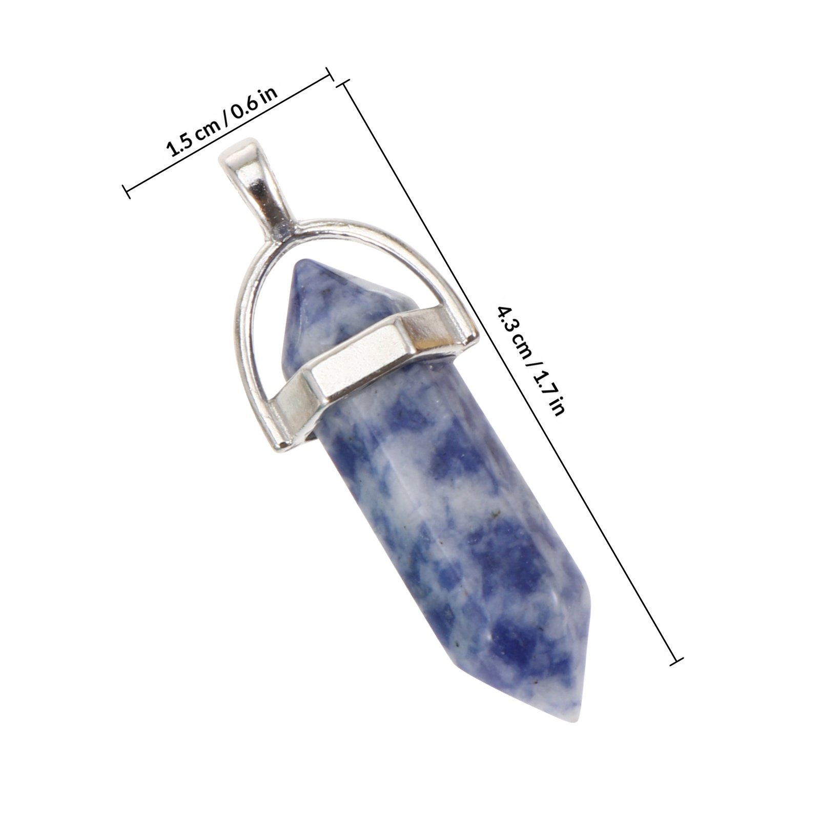 20Pcs Hexagonal Stone Beads Cr - Jewelry Making Ideas With Beads 评论和价格