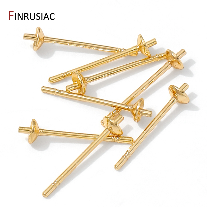 14K Gold Plated Brass Earring  - Jewelry Making With Beads 评论和价格