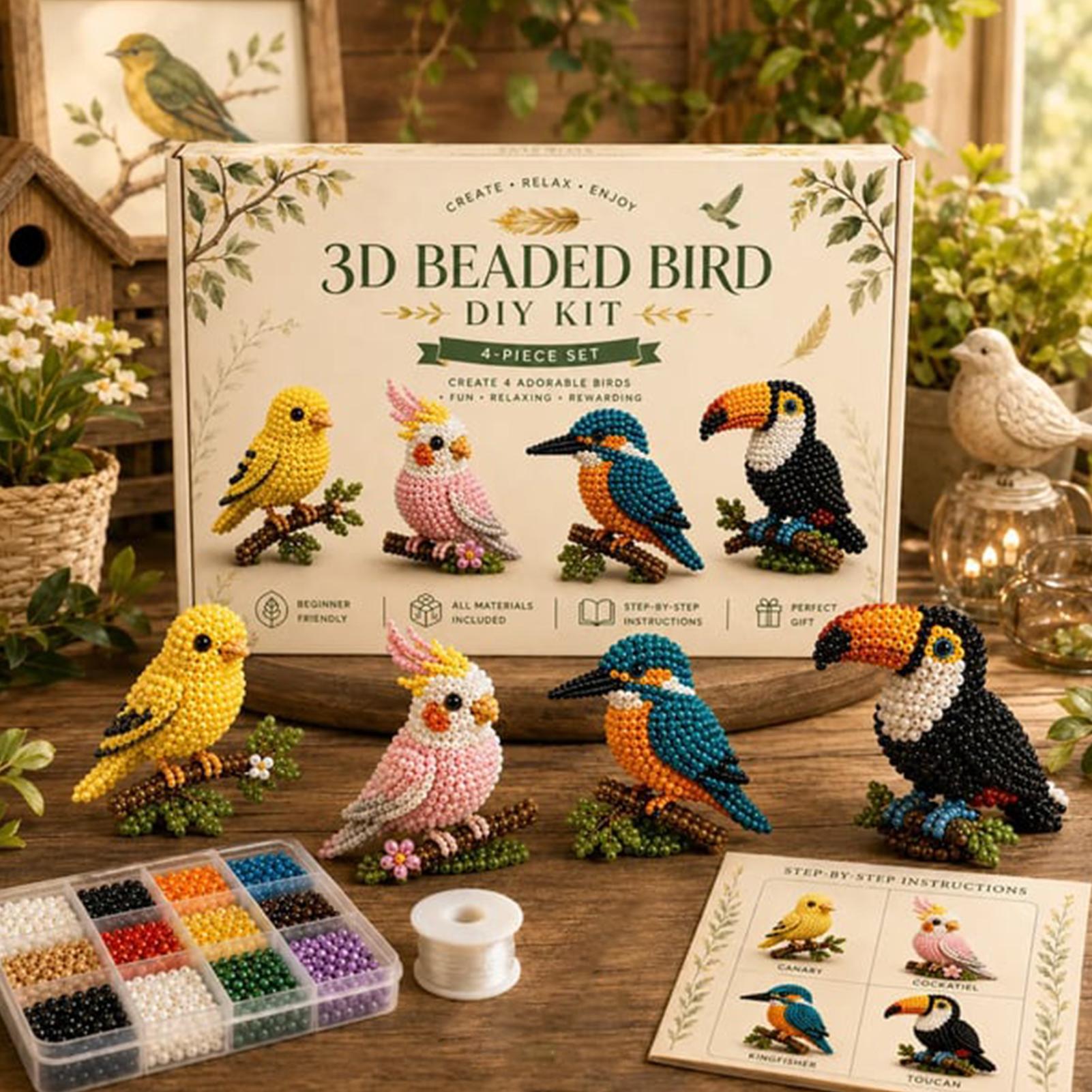 Animal Bead Kit 3D Handmade Cu - Jewelry Making For Teens 评论和价格